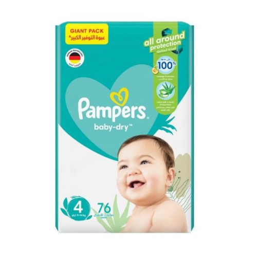 PAMPERS DIAPERS NO.4 (76D)
